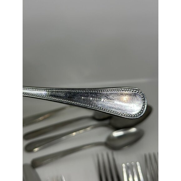 VTG Eclectic 11-Piece Silver-Toned Flatware Set Mismatched Cutlery Assortment - Picture 6 of 8